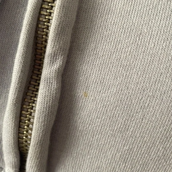 Brandy Melville classic powder blue  hooded zip up  jacket - Picture 5 of 7